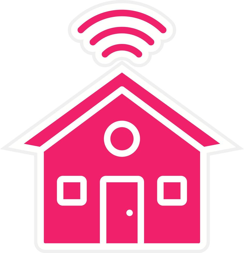 Smart Home Vector Icon Style
