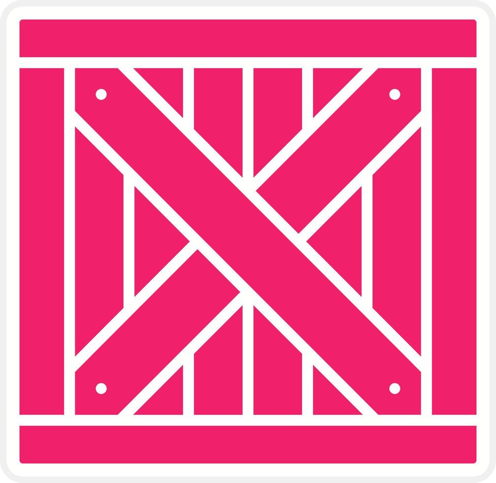Crate Vector Icon Style