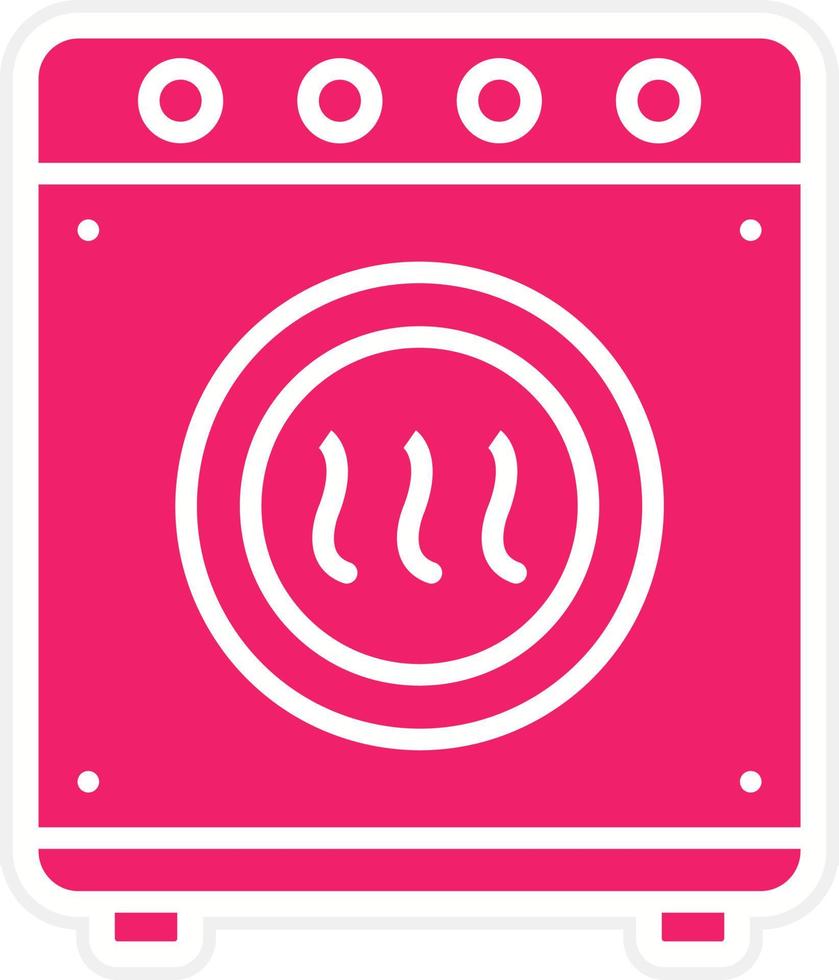 Drying Machine Vector Icon Style 22438811 Vector Art at Vecteezy