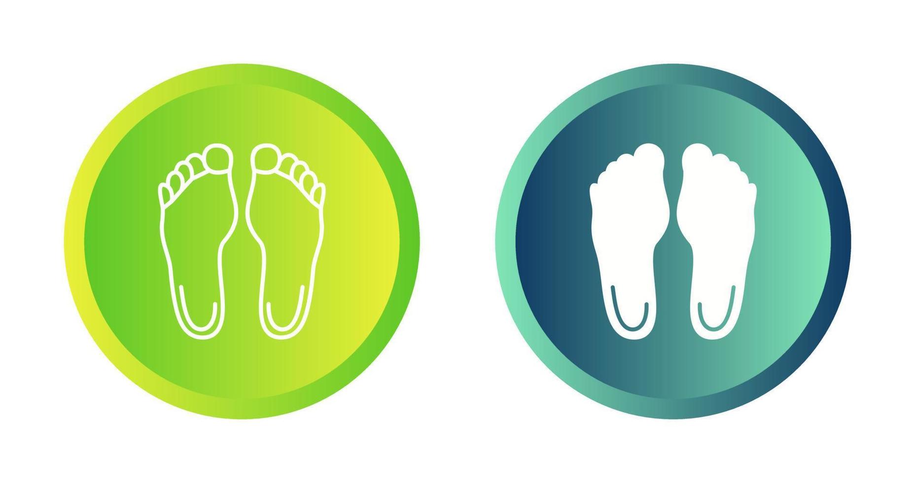 Feet Vector Icon