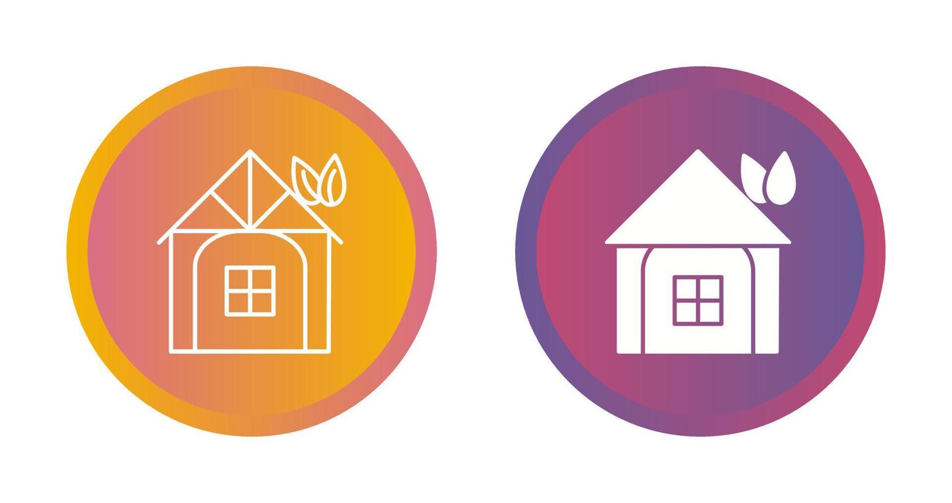 Eco friendly House Vector Icon