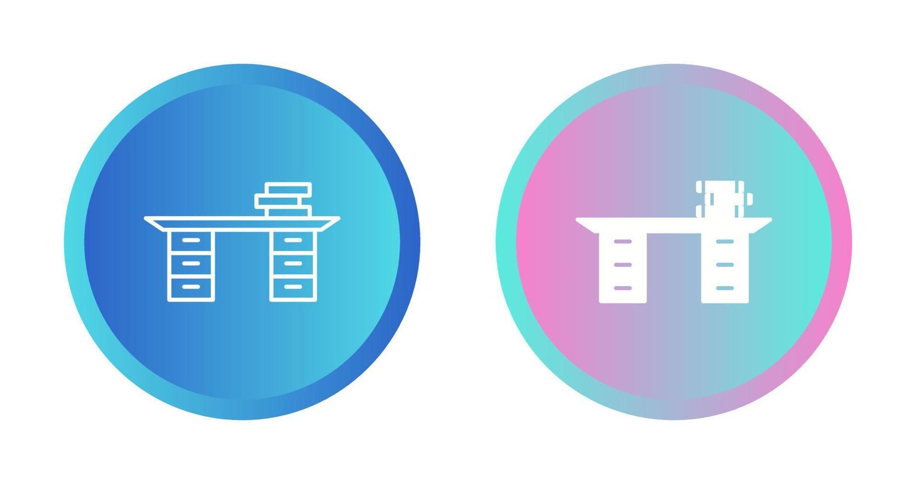 Lunch Table Vector Icon