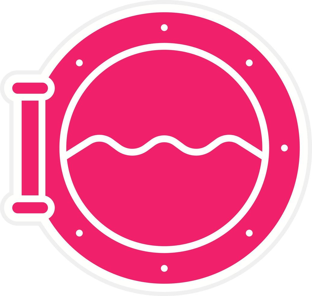 Porthole Vector Icon Style