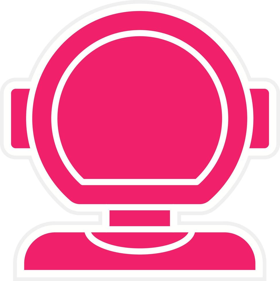 Diving Helmet Vector Icon Style