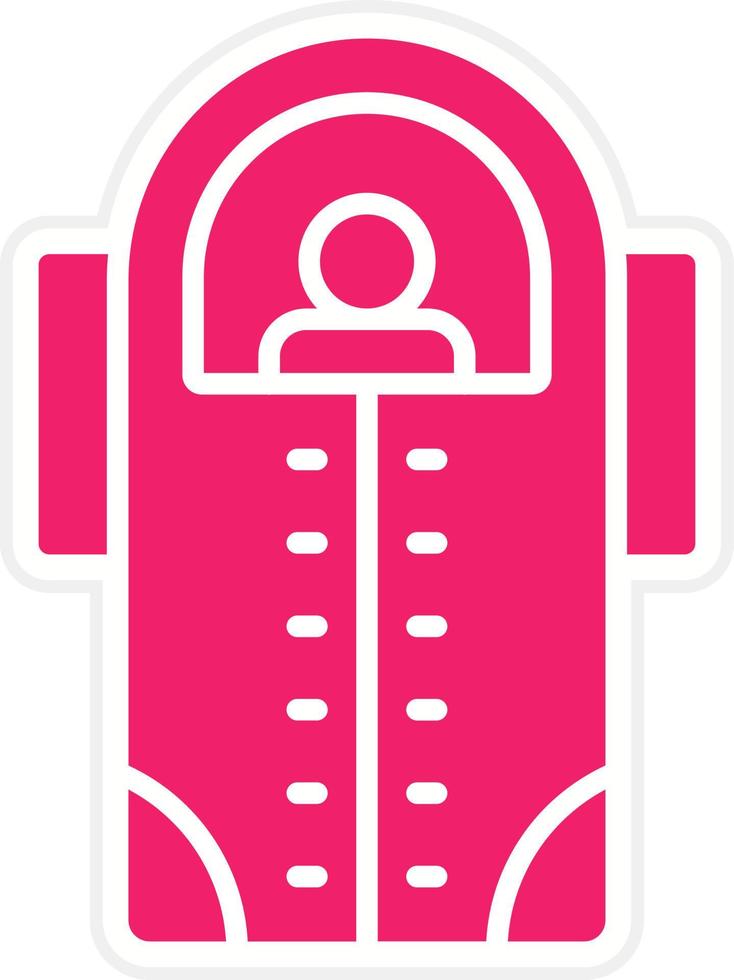 Space Chamber Vector Icon Style