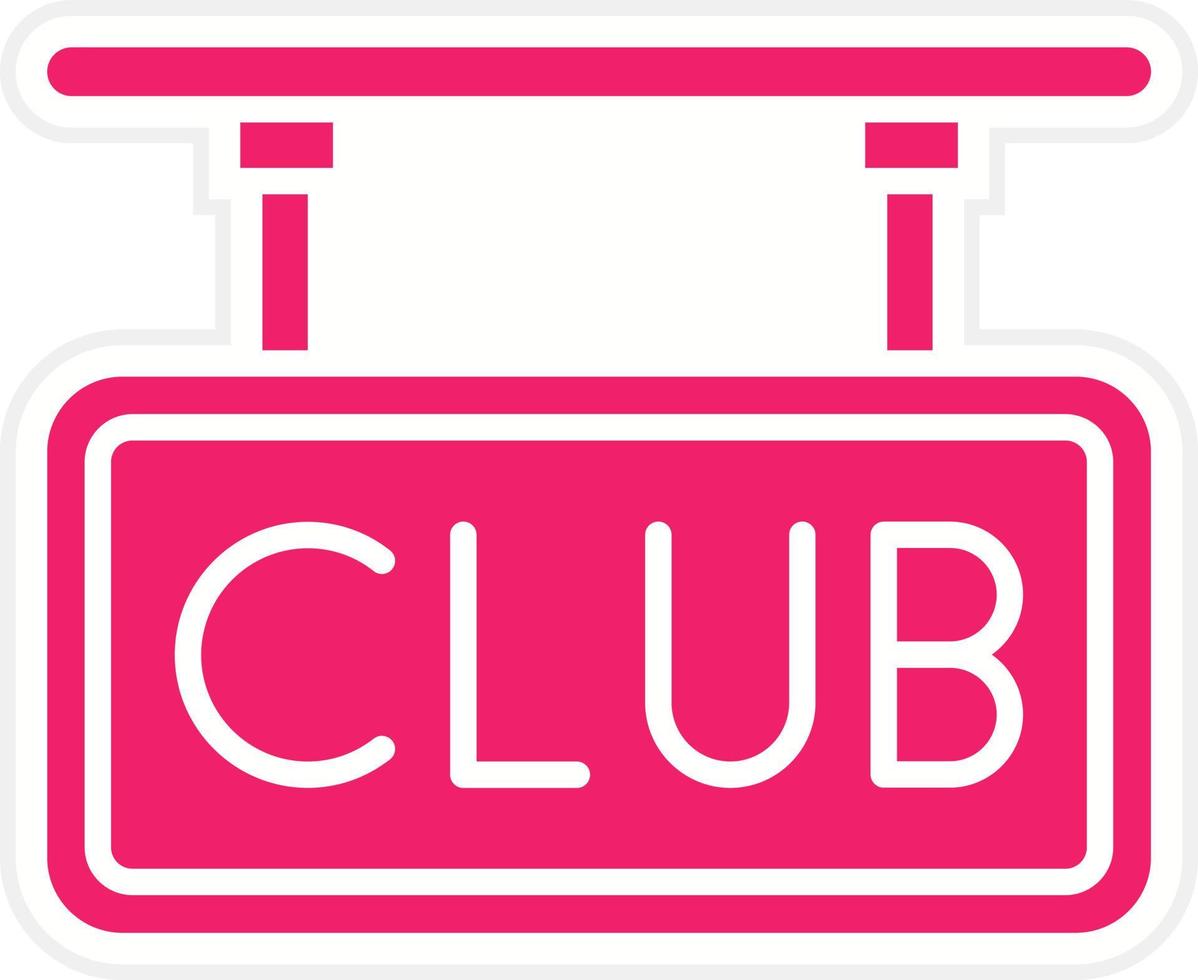 Club Vector Icon Style