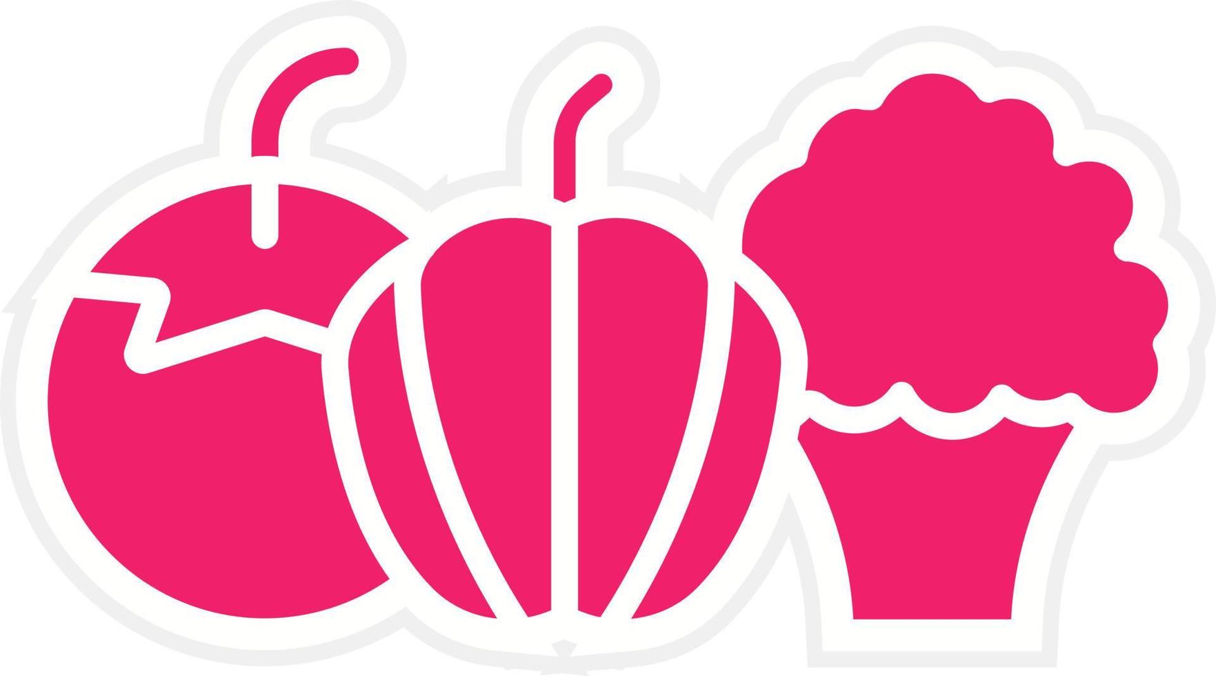 Vegetable Vector Icon Style