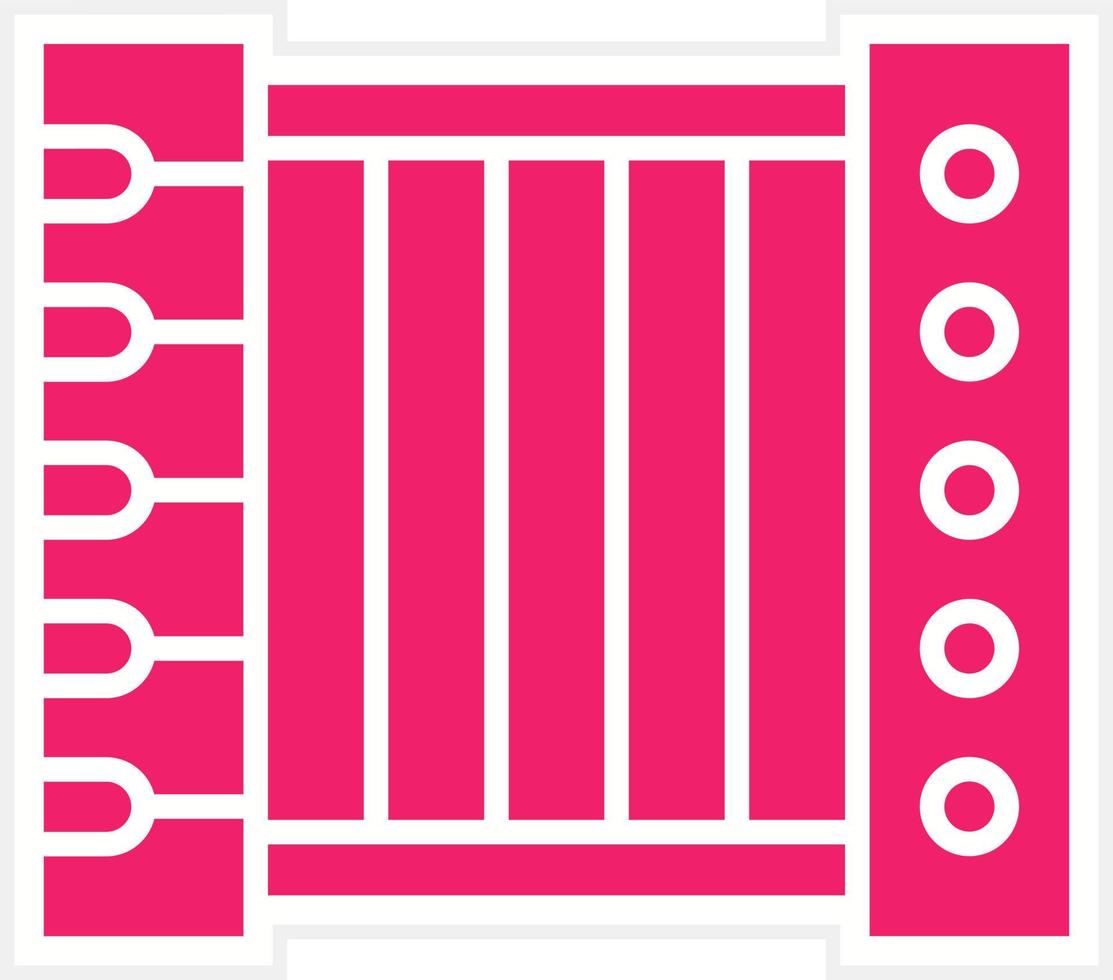 Accordion Vector Icon Style