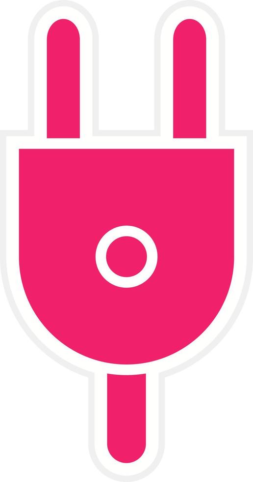 Plug Vector Icon Style