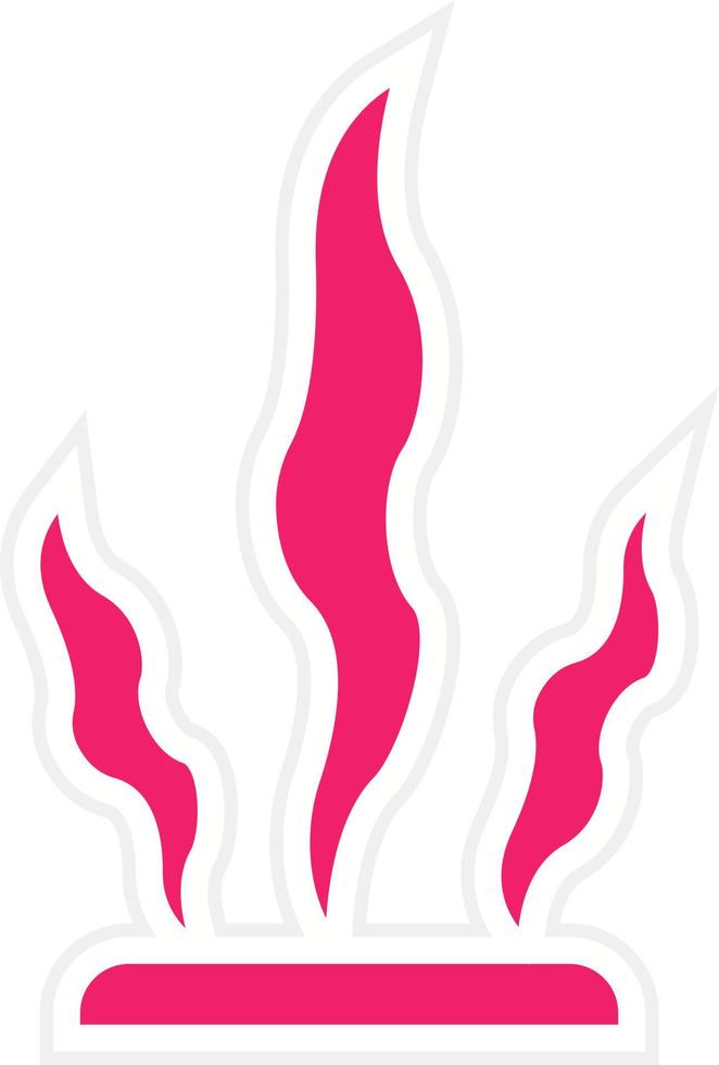 Seaweed Vector Icon Style