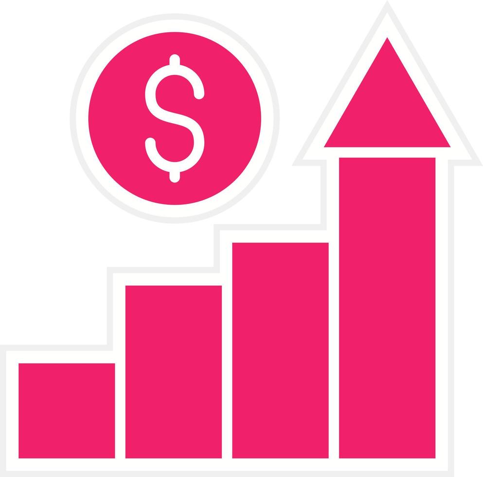 Growing Business Vector Icon Style