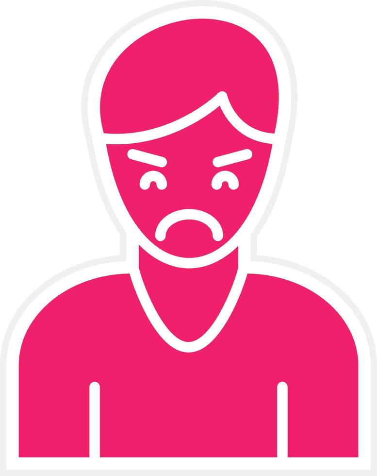 Aggression Vector Icon Style