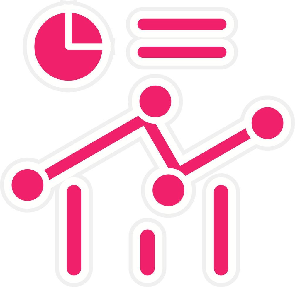 Market Prediction Vector Icon Style