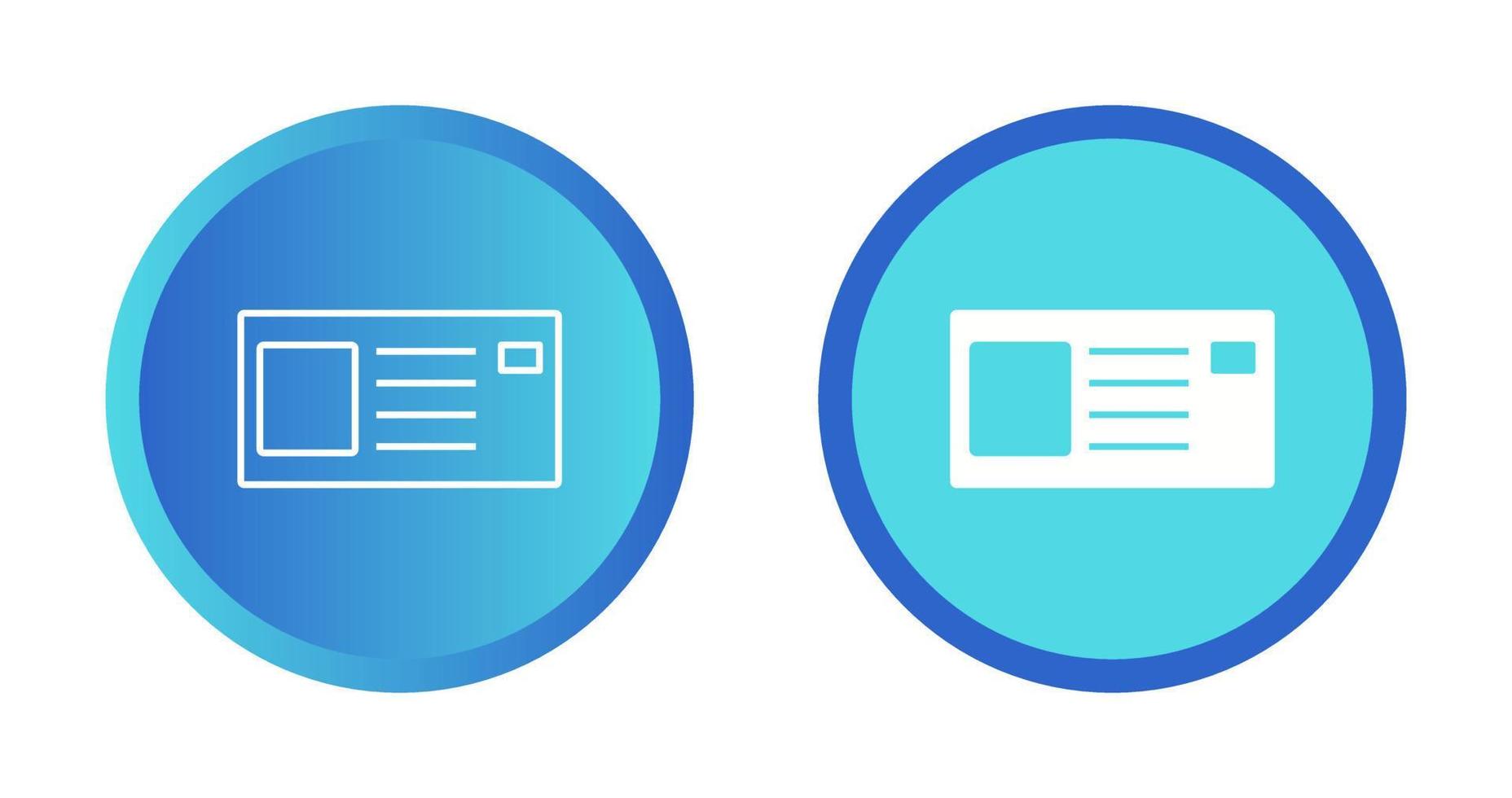 Identity Card Vector Icon