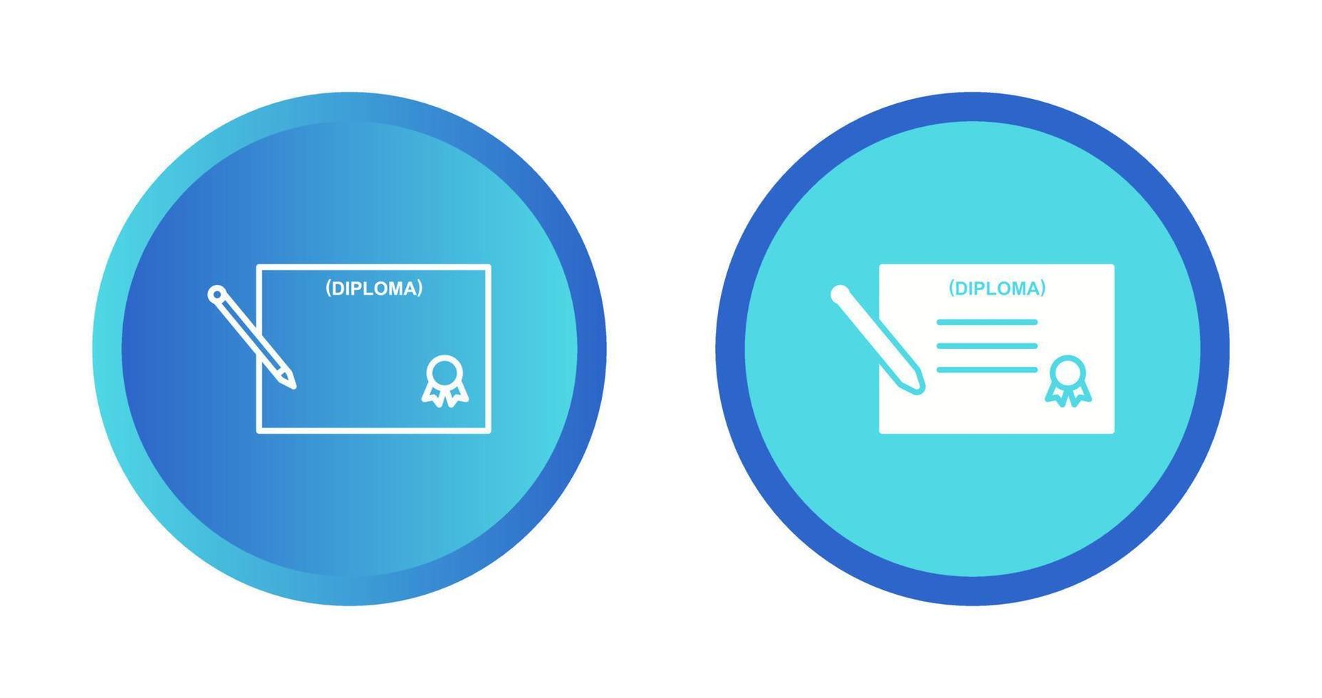 Diploma Vector Icon