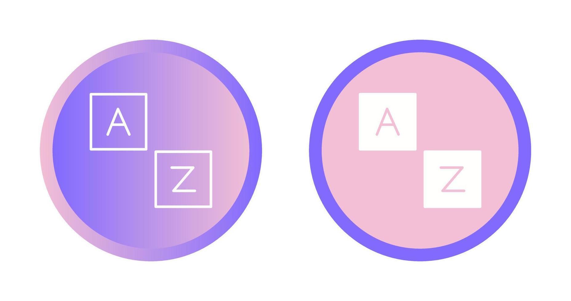 Alphabet Vector Icon