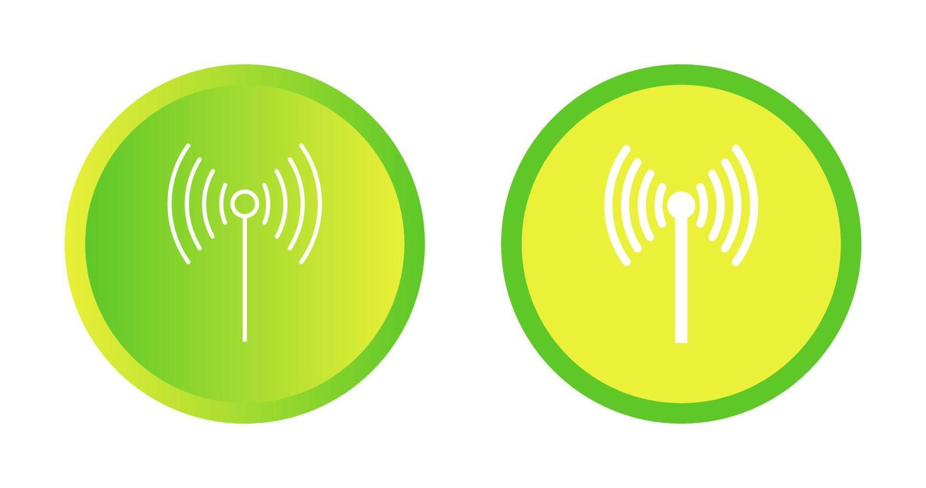 icono de vector de señal wifi