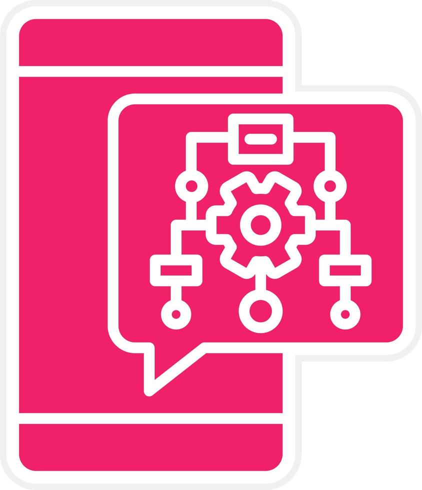 Algorithm Vector Icon Style