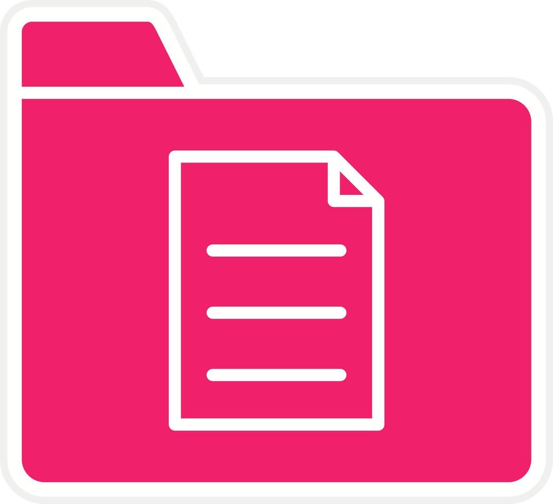 Files Vector Icon Style