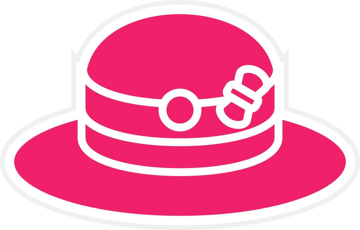 Women Hat Vector Icon Style