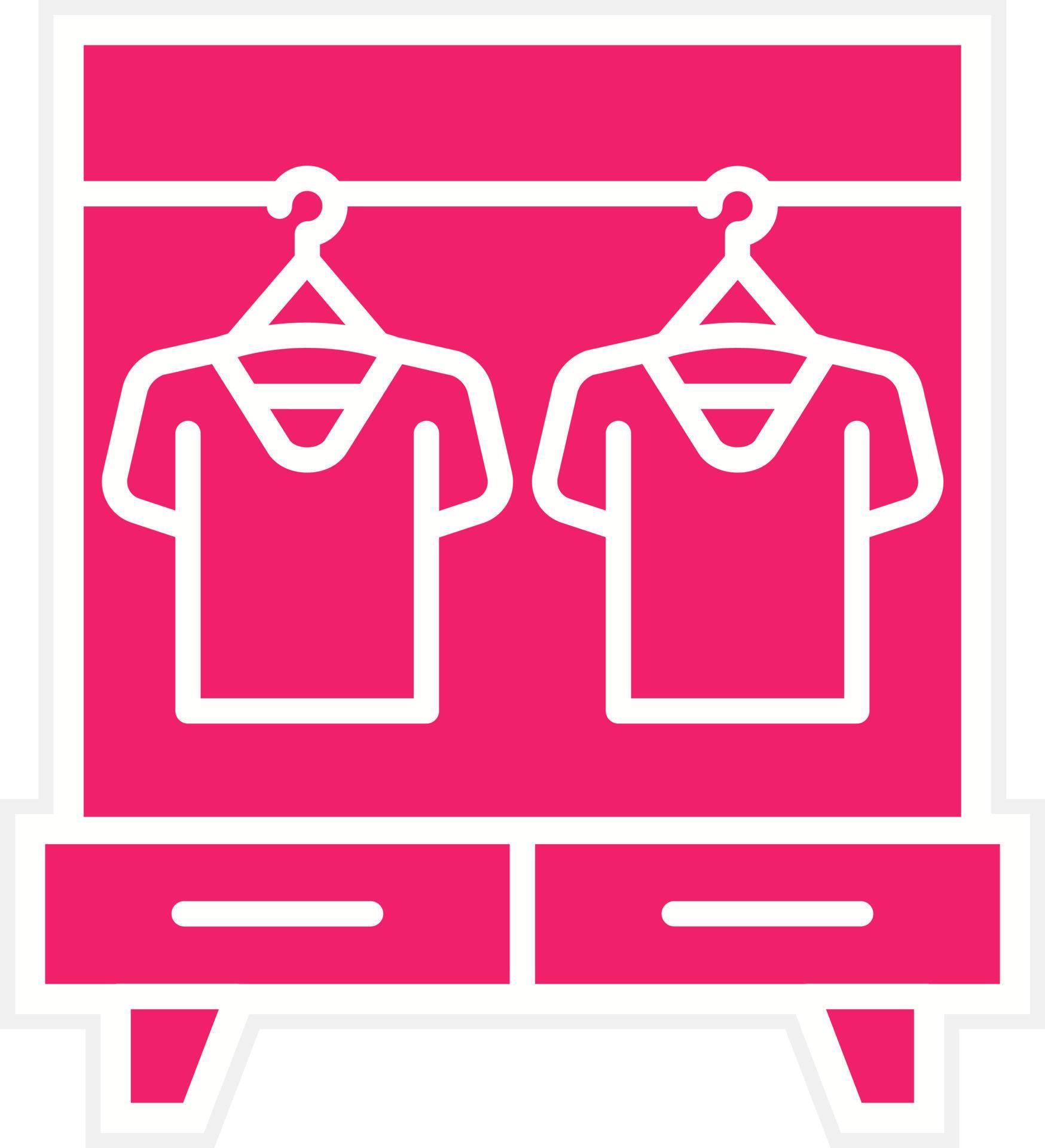 Clothing Rack Vector Icon Style 22440214 Vector Art at Vecteezy