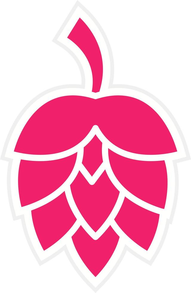 Hops Vector Icon Style