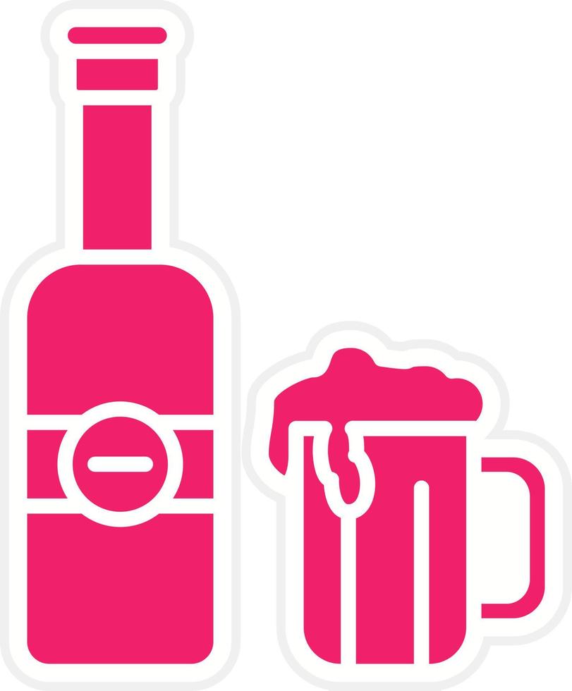 Beer Vector Icon Style 22440340 Vector Art at Vecteezy