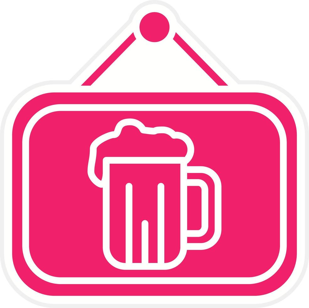 Oktoberfest Banner Vector Icon Style