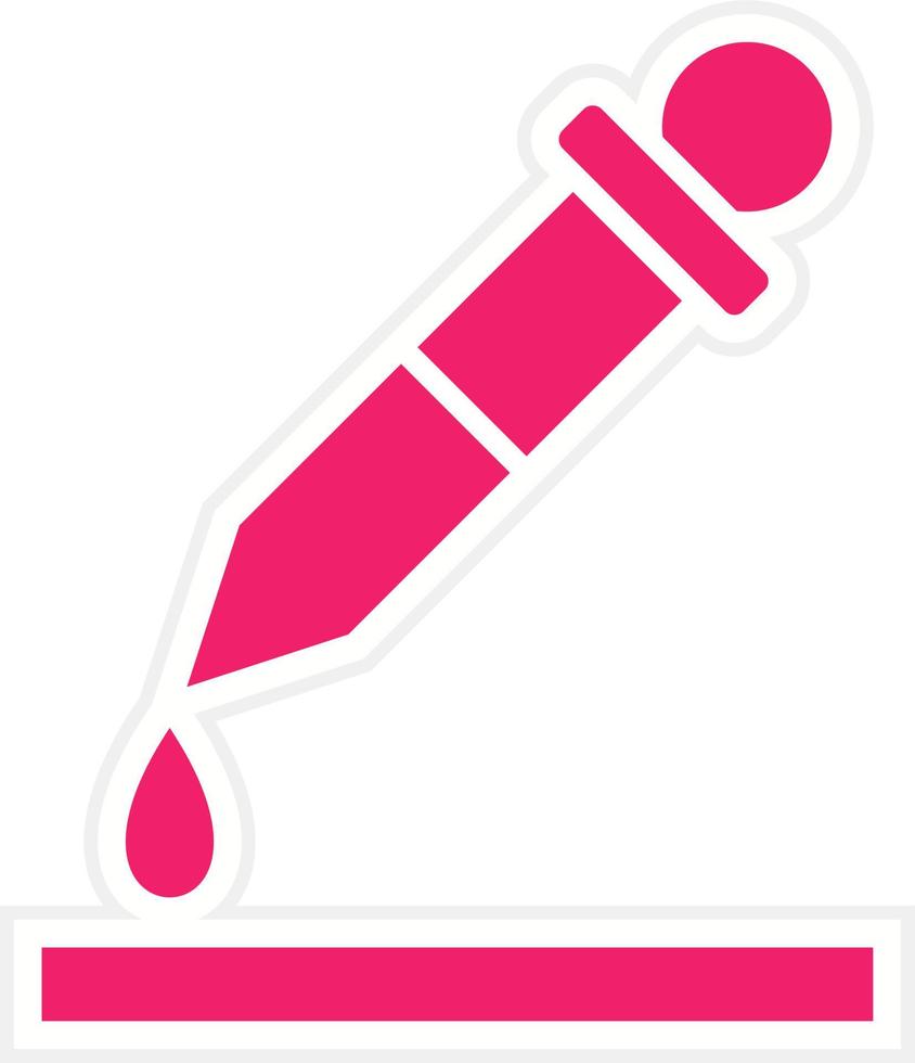 Blood Test Vector Icon Style