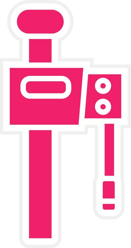 Colonoscopy Vector Icon Style