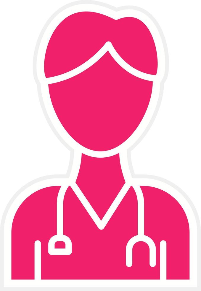 Doctor Vector Icon Style