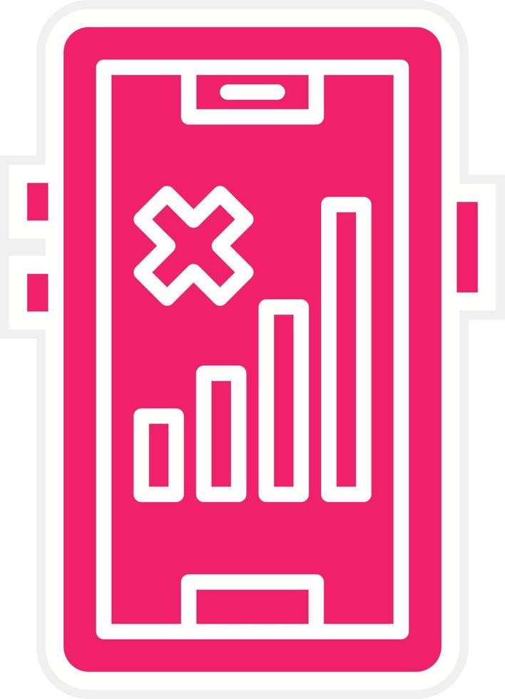 Signal Cellular Null Vector Icon Style