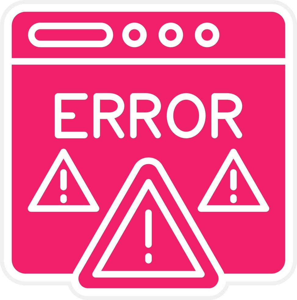 Error Vector Icon Style