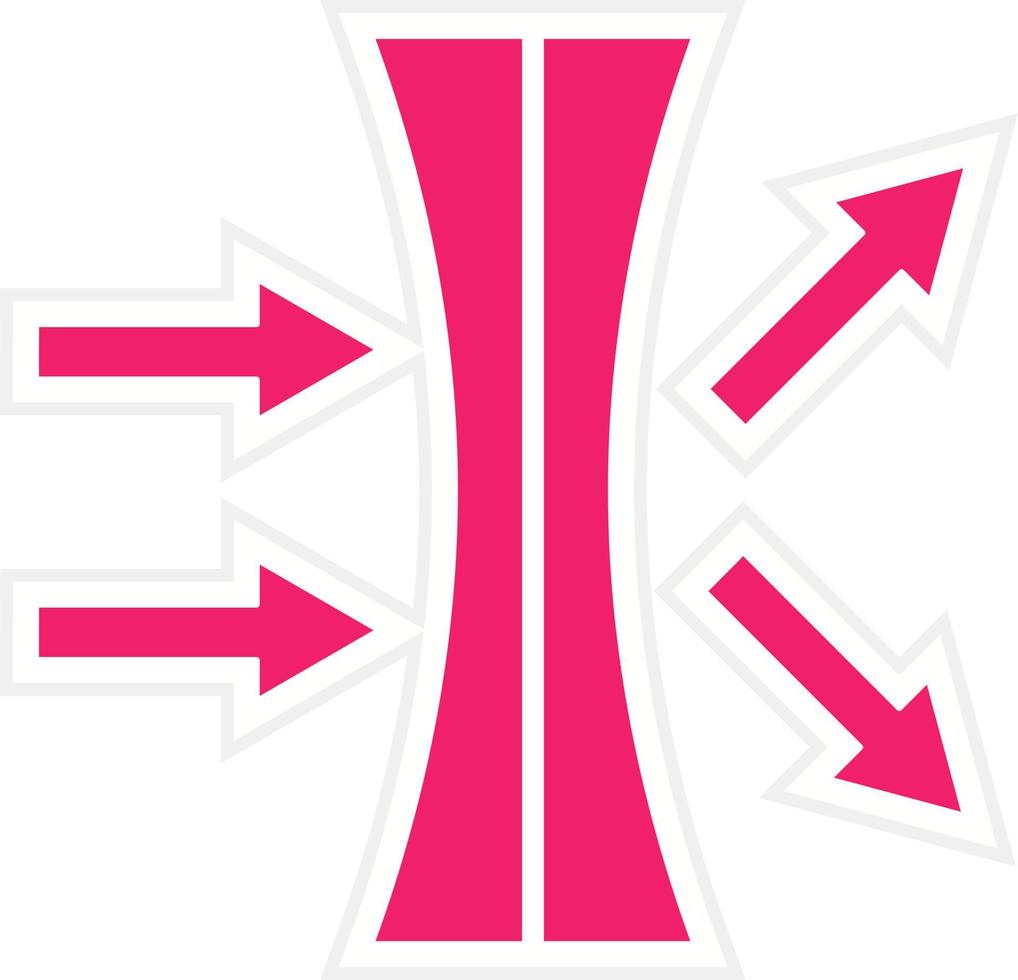 High Index Lenses Vector Icon Style