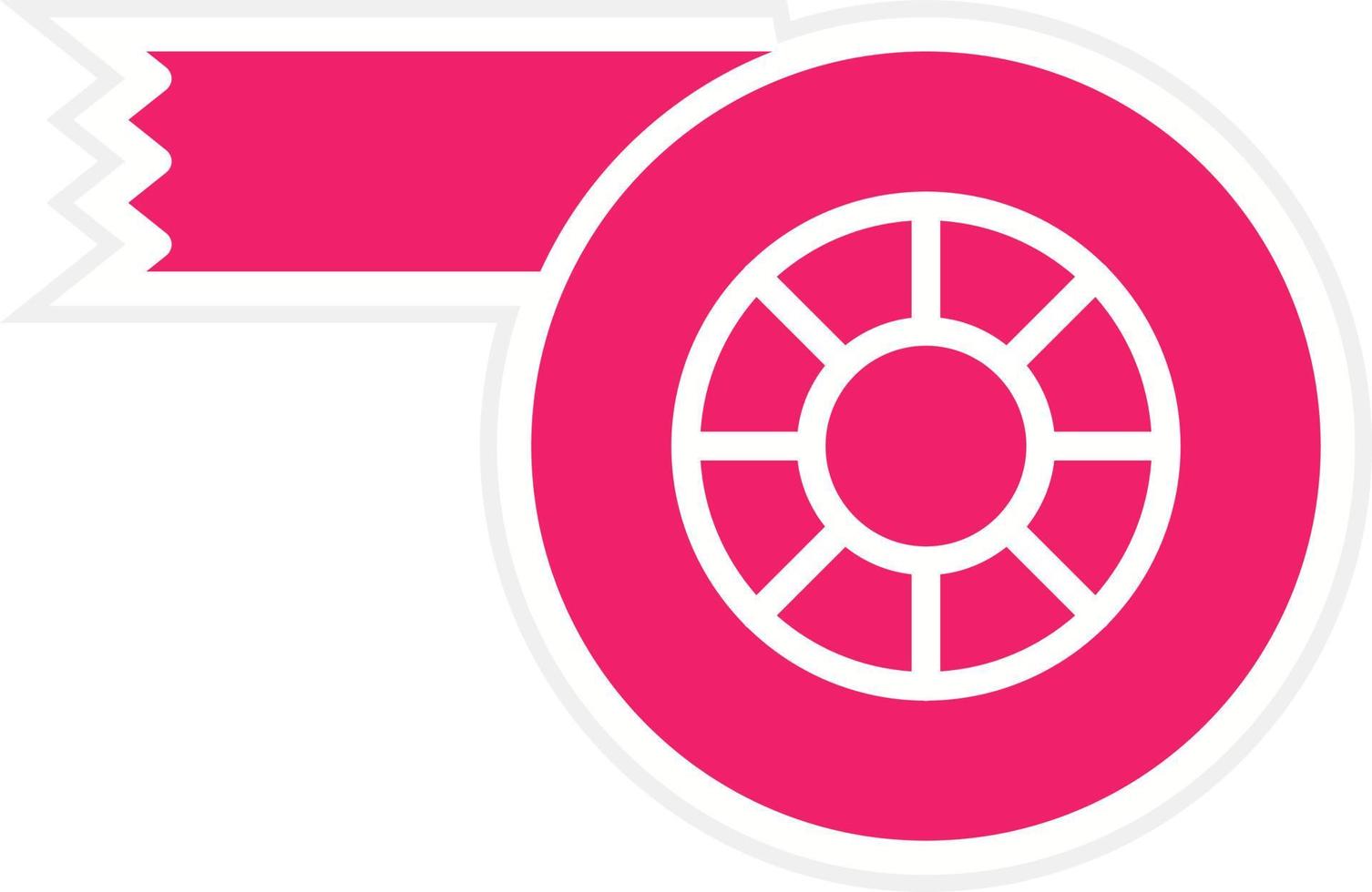 Tape Vector Icon Style
