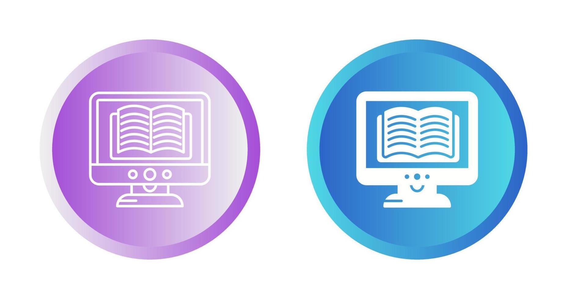 Ebook Lcd Vector Icon