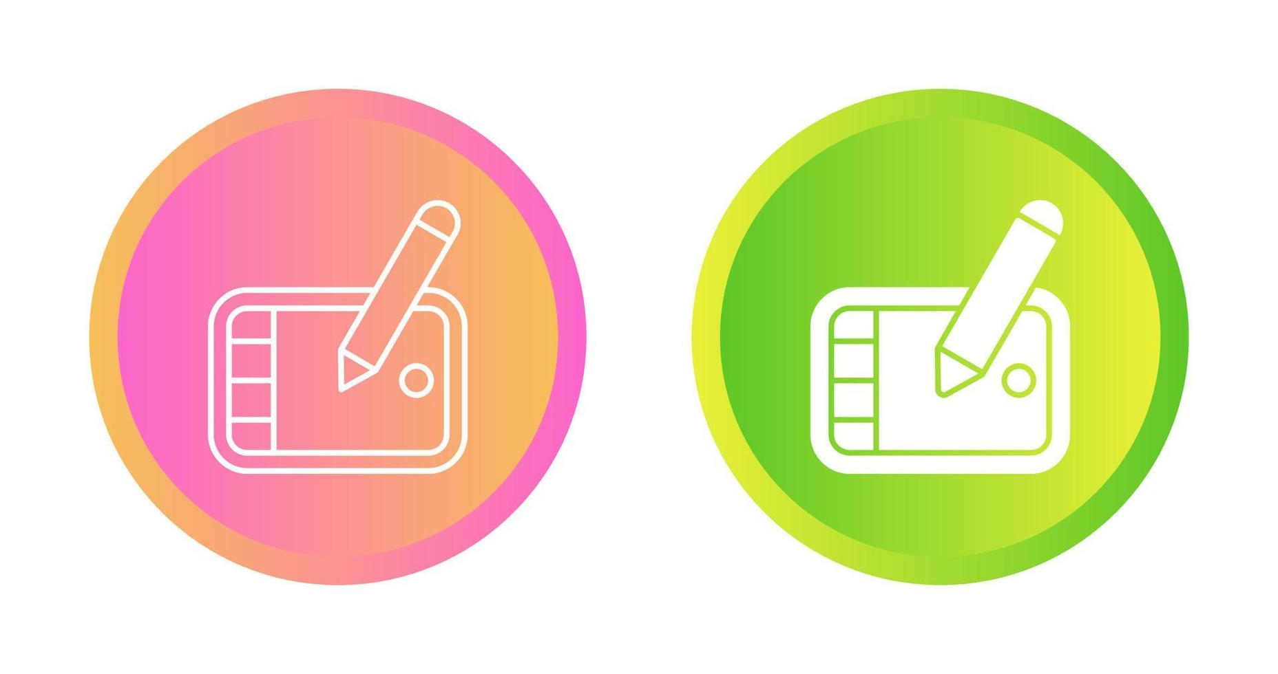 Graphic Tablet Vector Icon