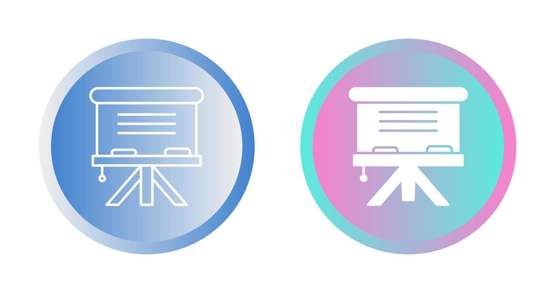 Whiteboard Vector Icon