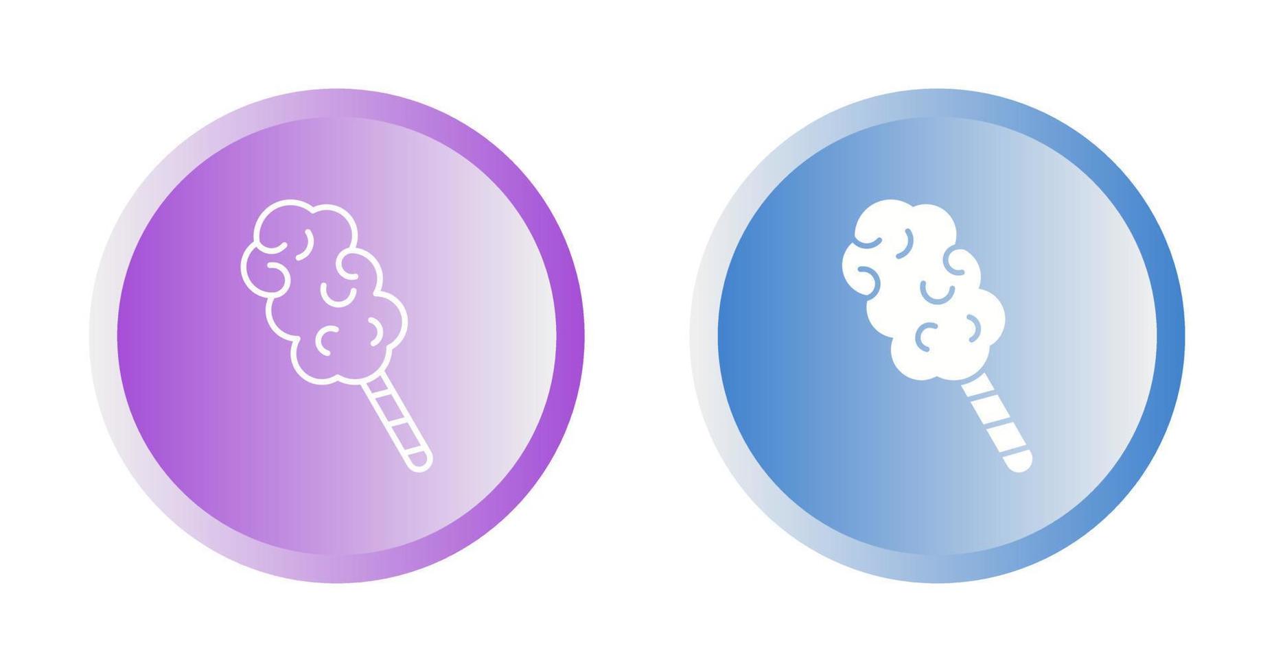 Cotton Candy Vector Icon