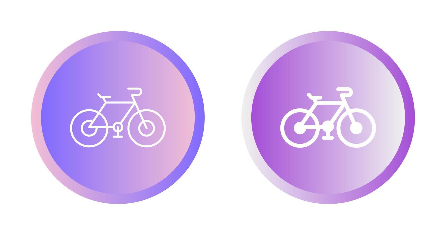 icono de vector de bicicleta