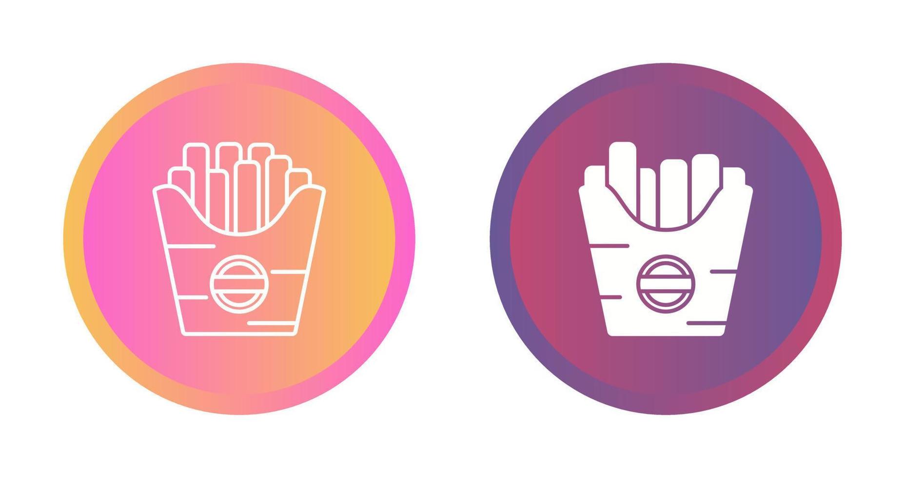 French Fries Vector Icon