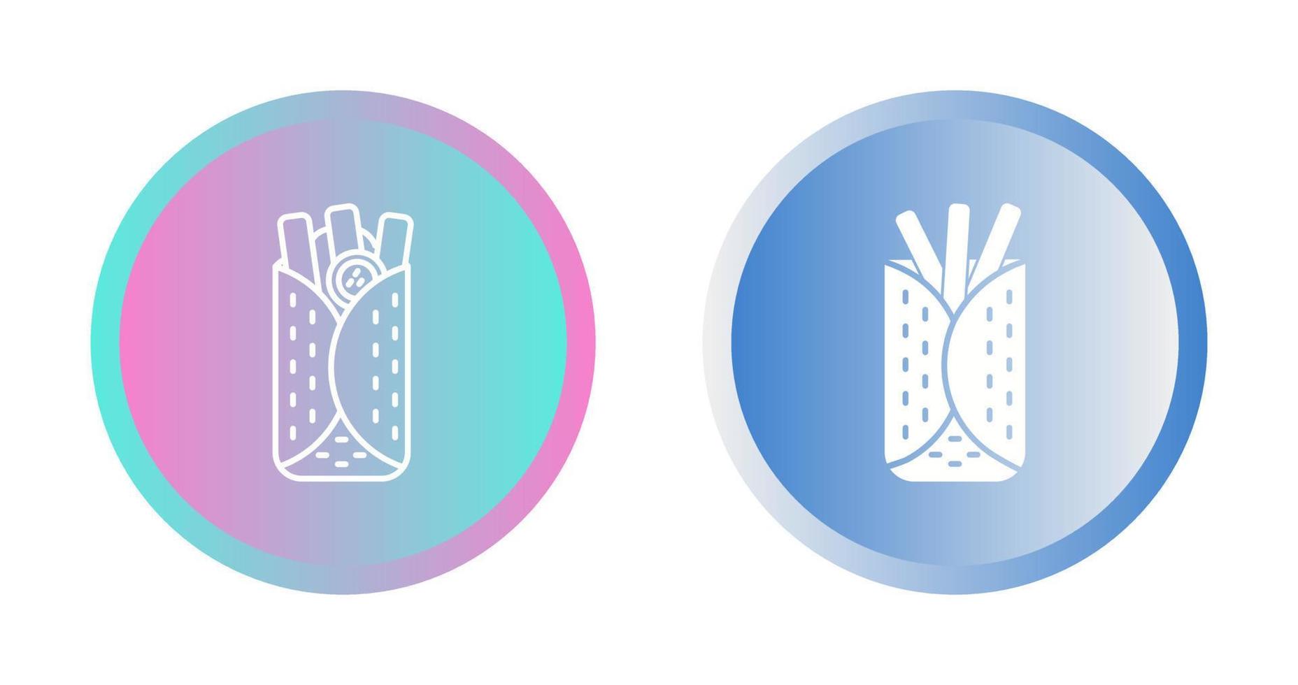 Fajita Vector Icon