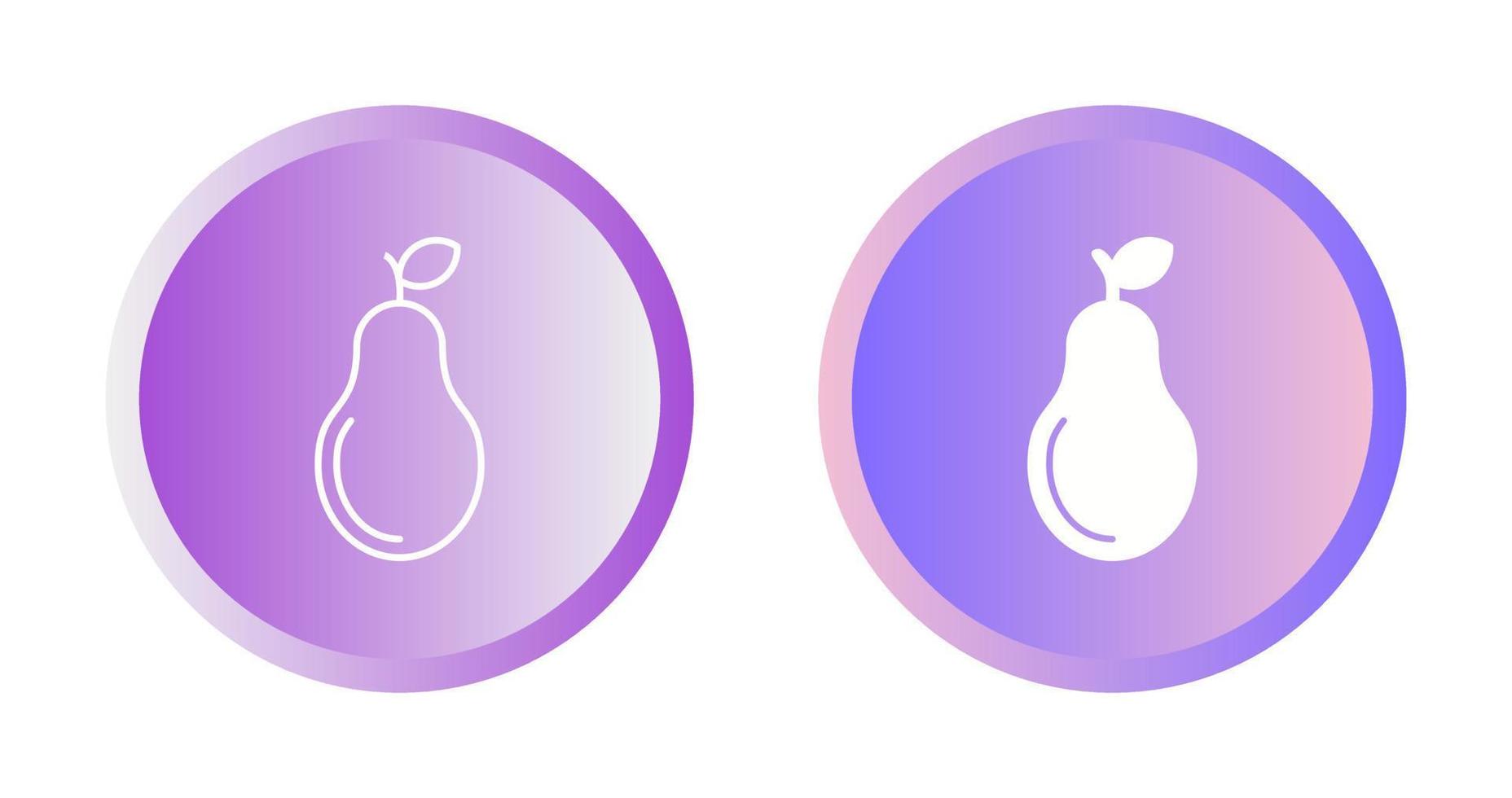 Pear Vector Icon