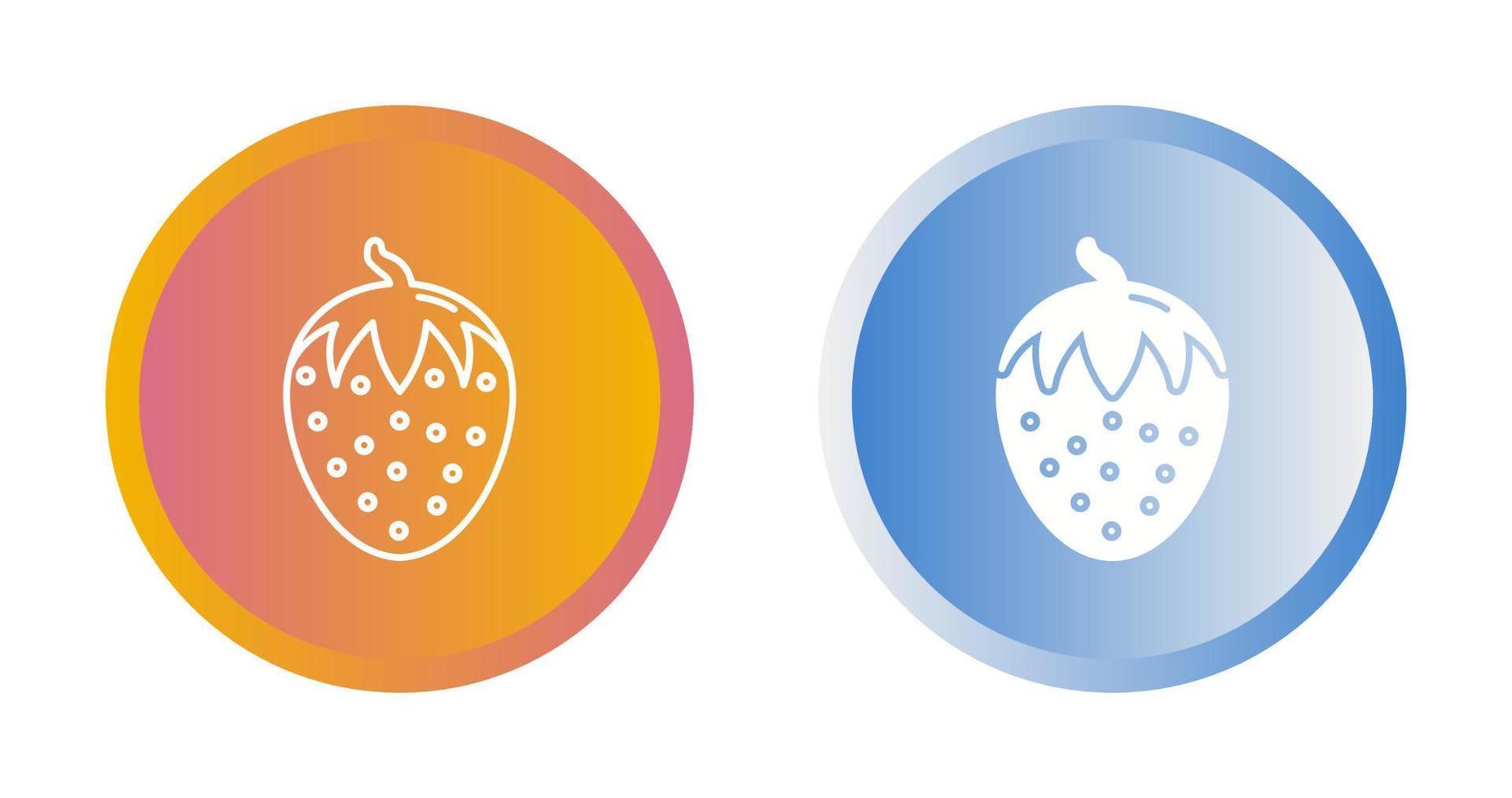 Strawberry Vector Icon