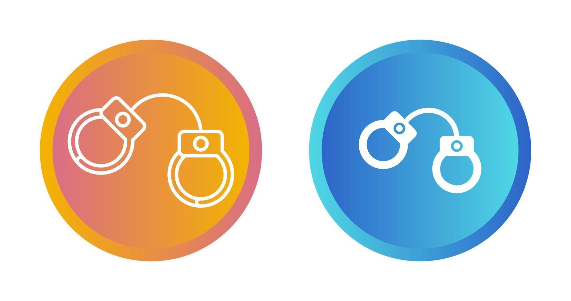 Handcuffs Vector Icon