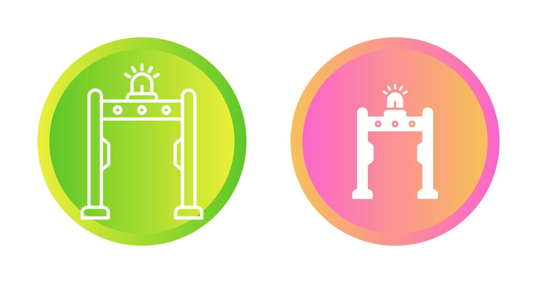 Metal Detector Vector Icon