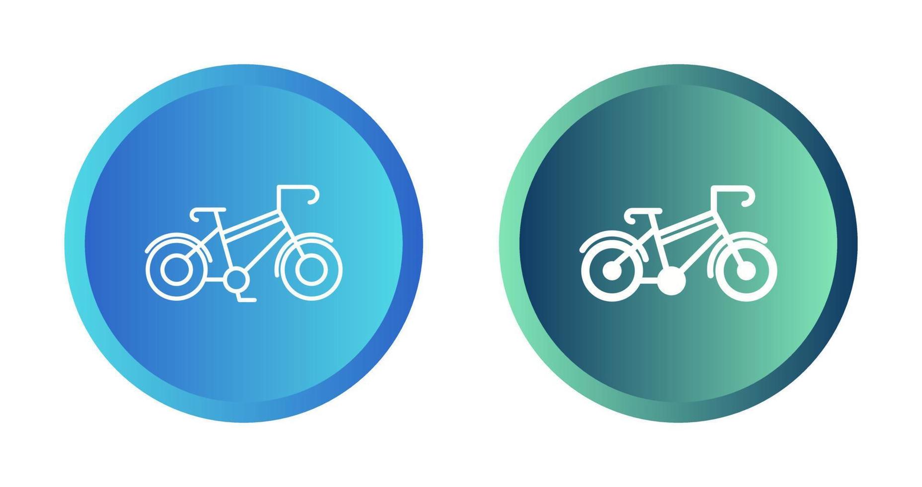 icono de vector de bicicleta