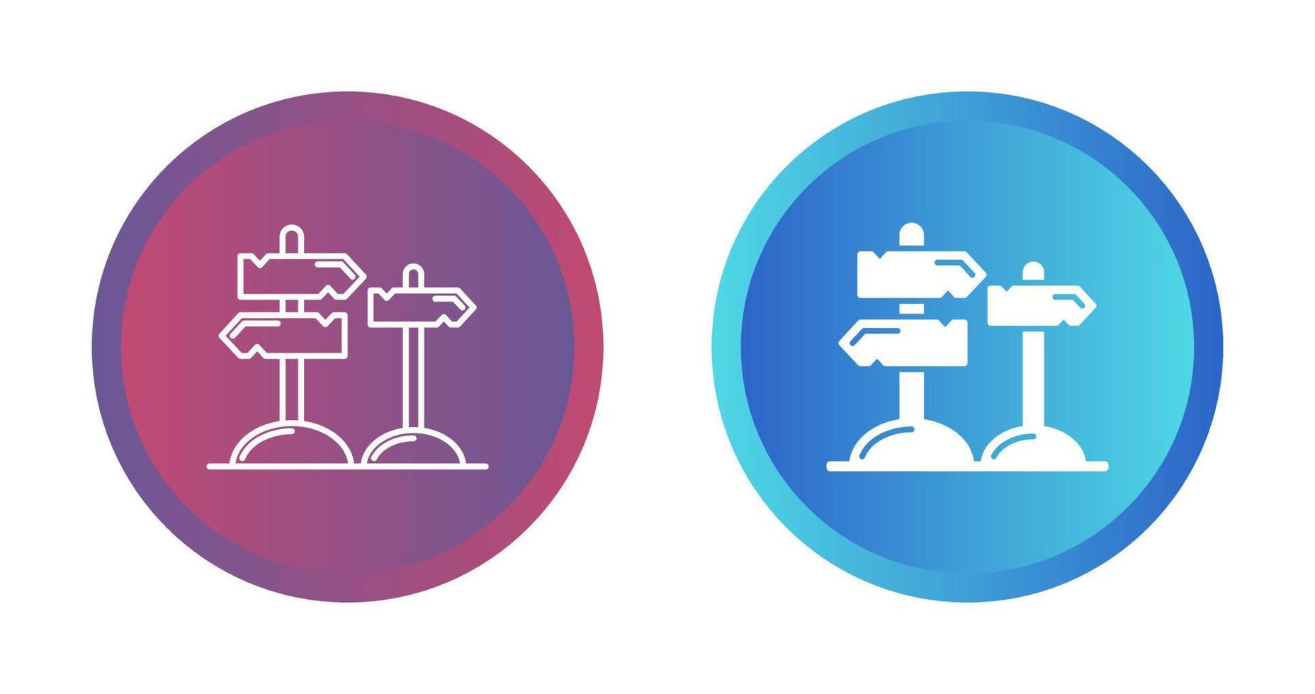 Directions Vector Icon