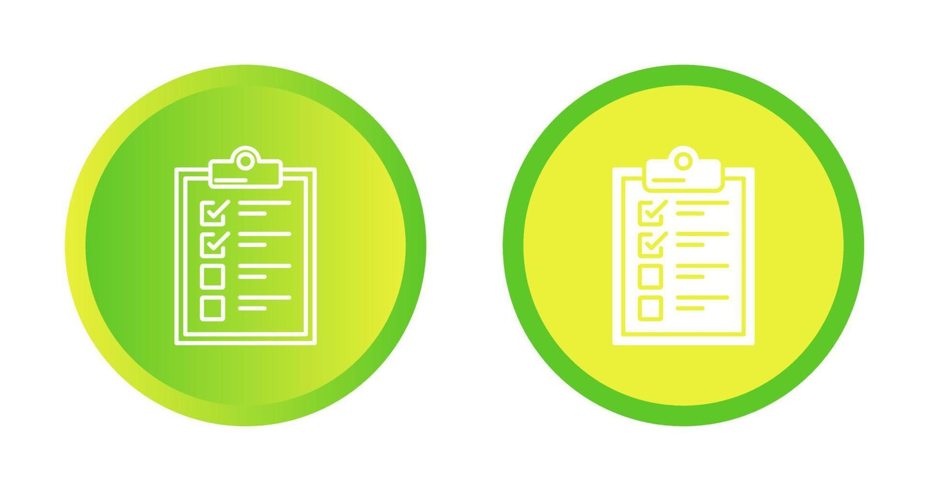Check List Vector Icon