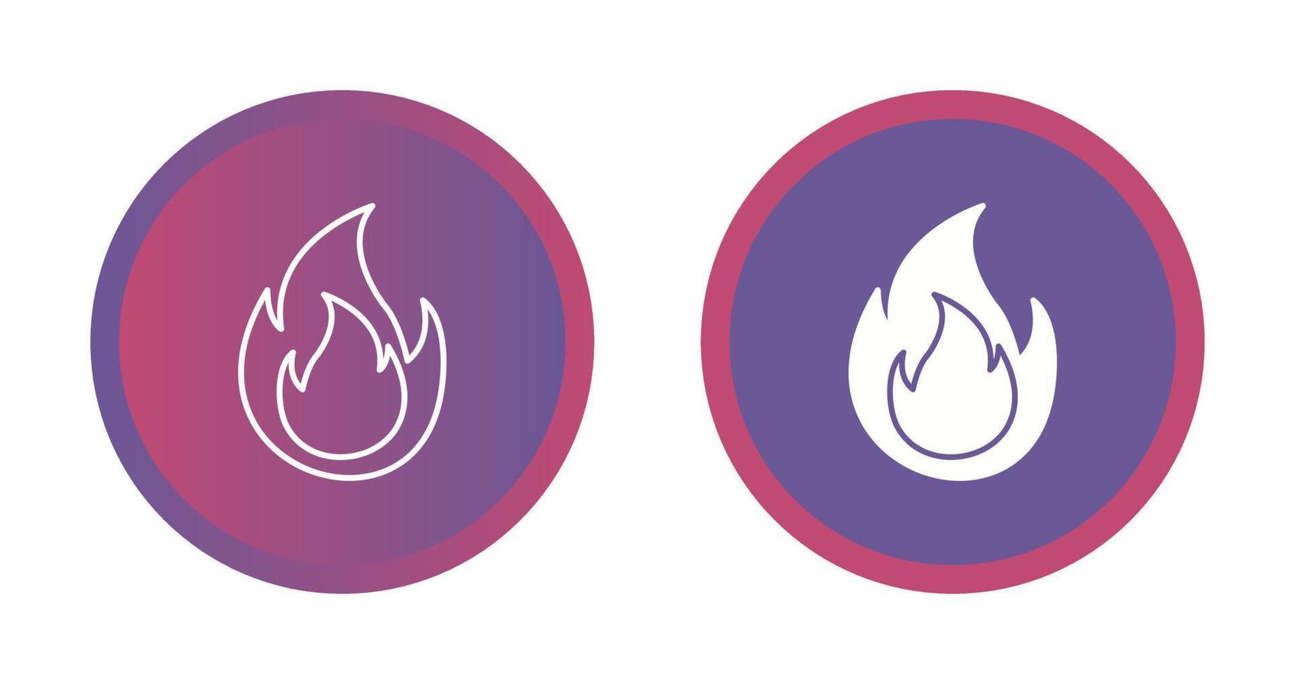 Flame Vector Icon